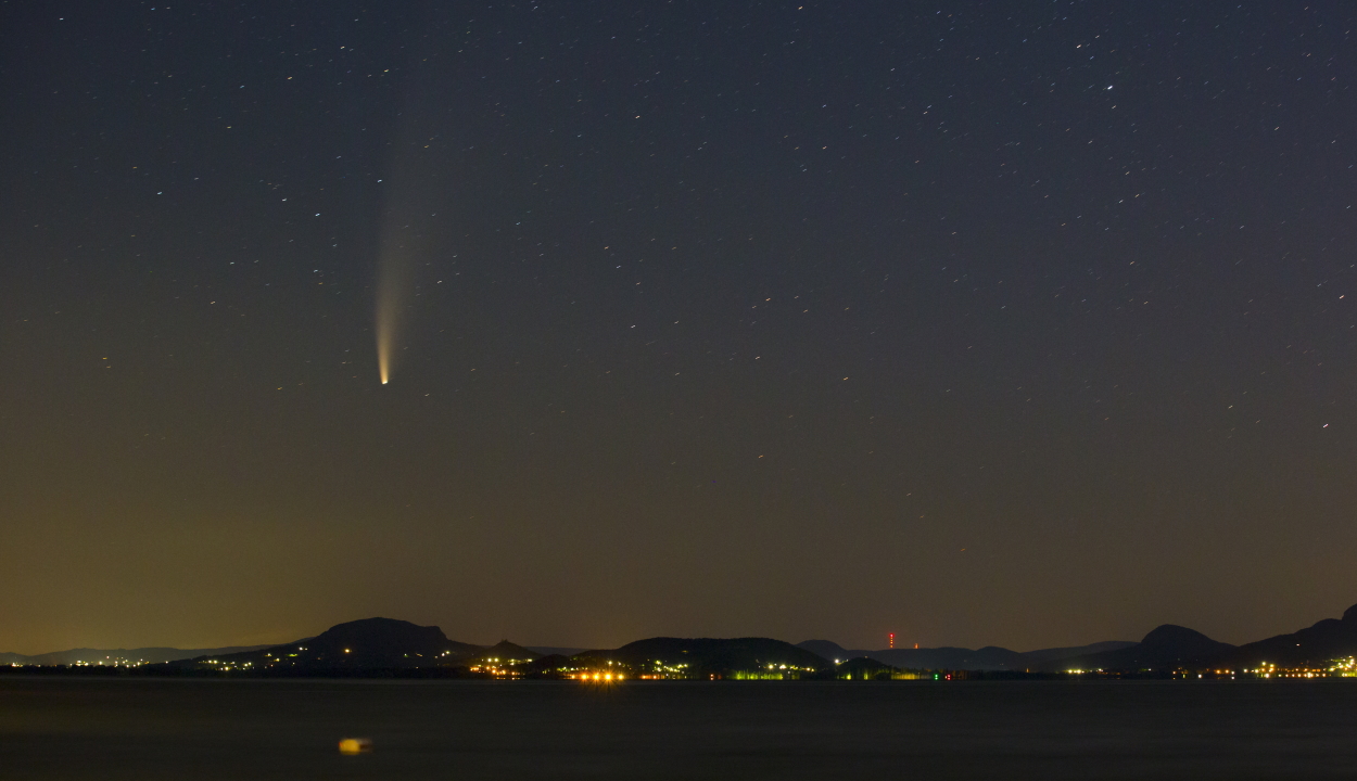 Szerdától esténként látható a NEOWISE üstökös