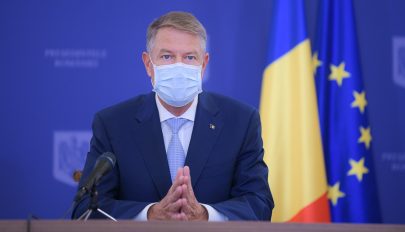 Iohannis: úgy lehet megszabadulni a járványtól, ha maszkot viselünk és betartjuk a fizikai távolságot