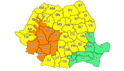 Másodfokú viharriasztás vasárnap reggelig 12 megyében