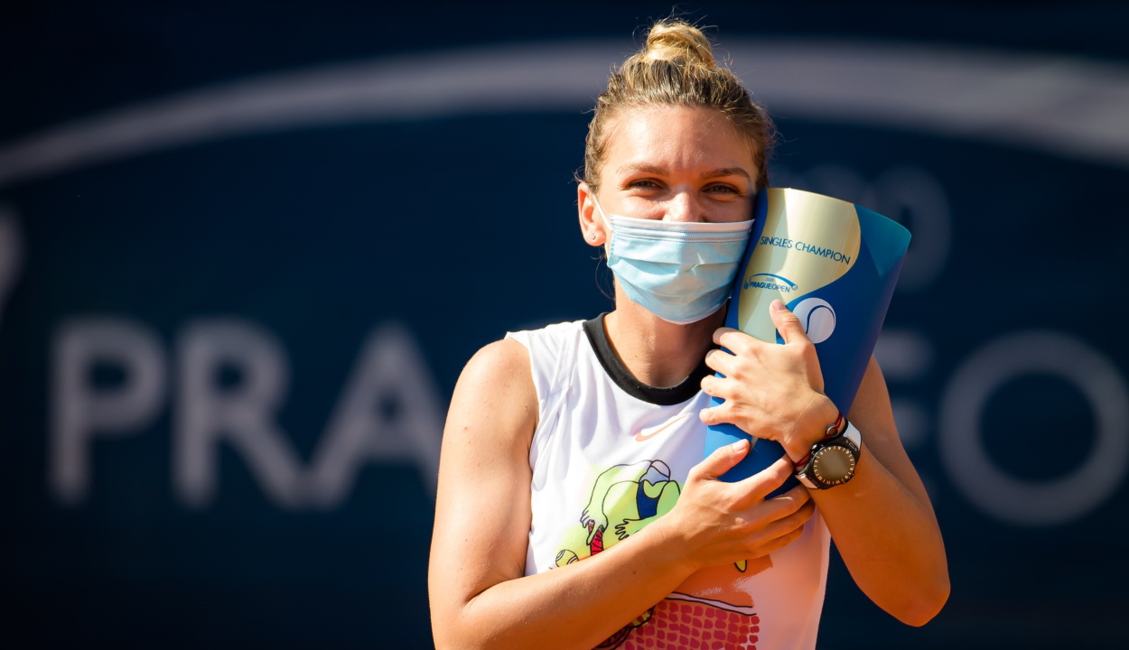 Simona Halep megnyerte a prágai tenisztornát