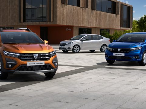 Bemutatta az új Logan és Sandero modelleket a Dacia