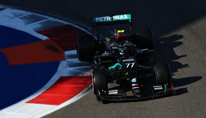 Forma-1: Bottas nyert Hamilton büntetése után Oroszországban