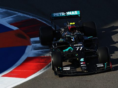 Forma-1: Bottas nyert Hamilton büntetése után Oroszországban