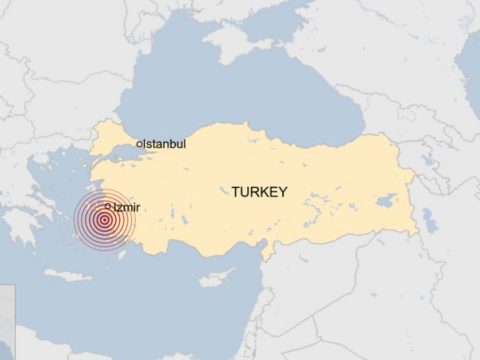 FRISSÍTVE: 6,7-es erősségű földrengés rázta meg Törökországot és Görögországot