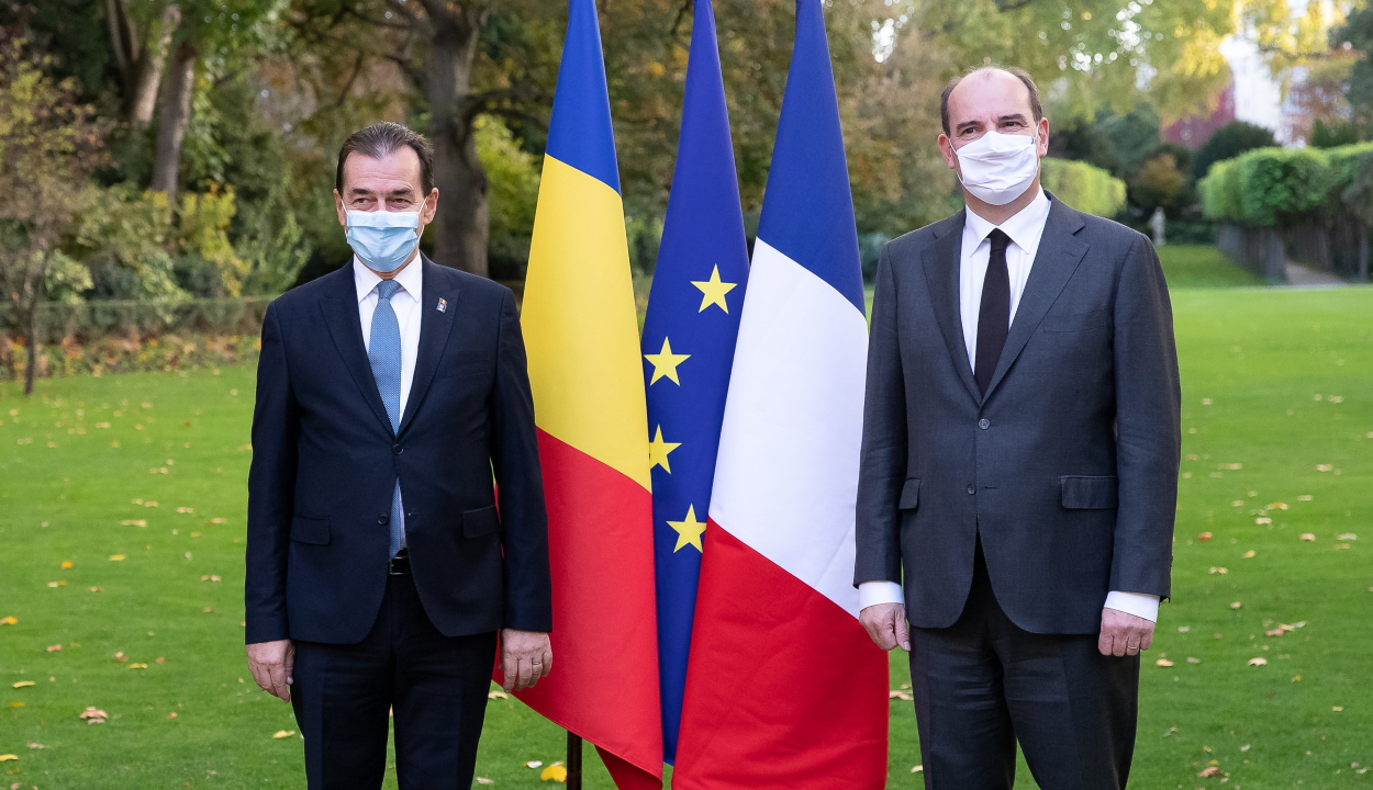 Jean Castex francia miniszterelnökkel egyeztetett hétfőn Ludovic Orban kormányfő