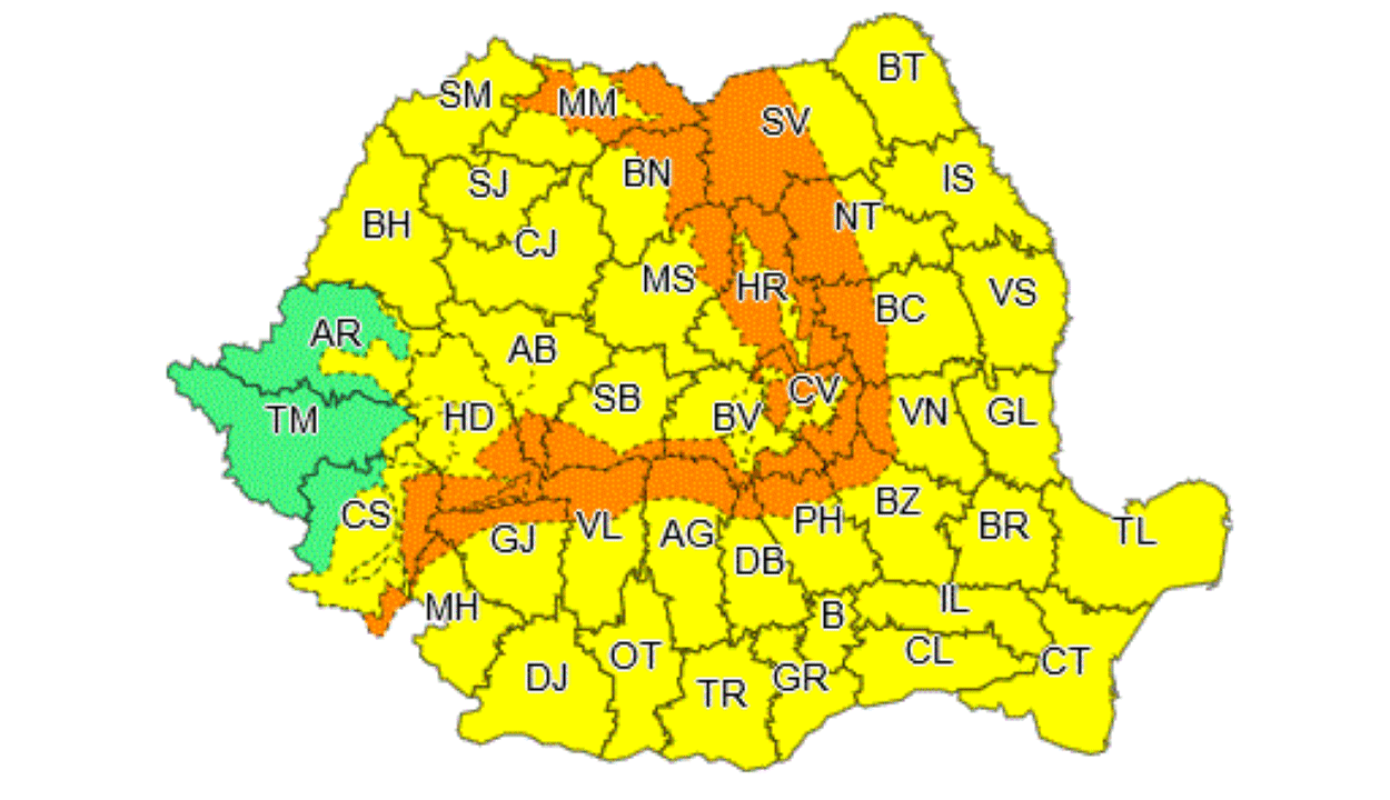 Másodfokú szélriasztást adtak ki 21 megye hegyvidékére