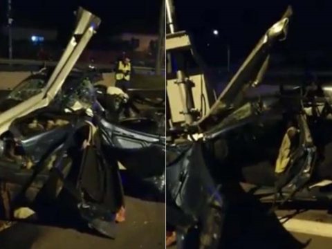 Síneken rekedt autót ütött el a Bukarest-Bécs gyors