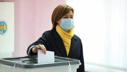 Maia Sandu nyerte a moldovai elnökválasztás első fordulóját