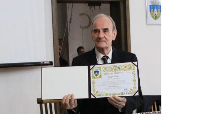 Átvette Czegő Zoltán a Pro Urbe díjat