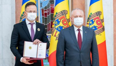 Szijjártó: Magyarország elkötelezett támogatója Moldova európai integrációjának