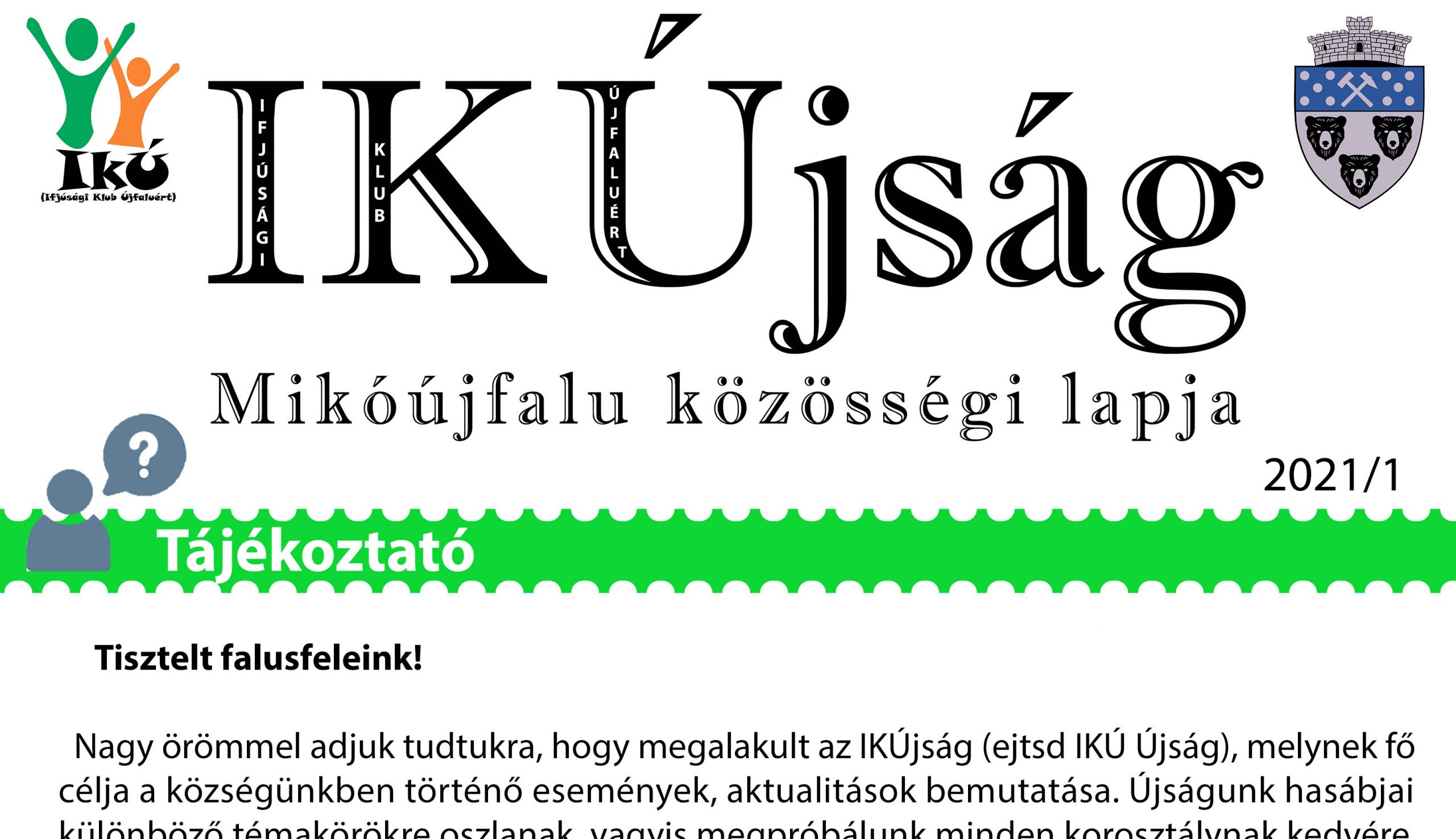 IKÚjság Mikóújfaluban