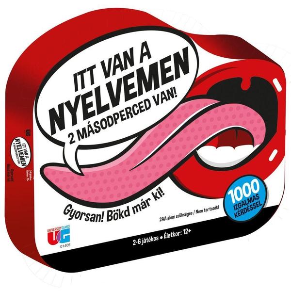 Társasjáték kamaszoknak és felnőtteknek, avagy Itt van a nyelvemen!