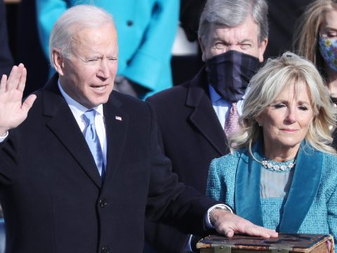 Letette hivatali esküjét Joe Biden amerikai elnök