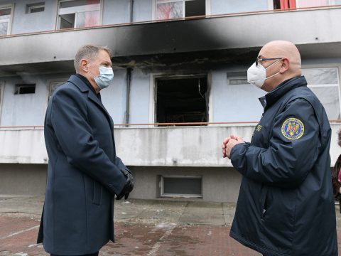 Tűz a Matei Balş intézetnél/Iohannis: gyors megoldásokkal kell előállni