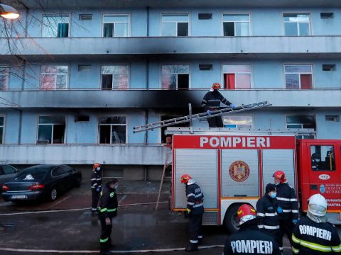 Feltételezések szerint hősugárzó is okozhatta a bukaresti kórháztüzet