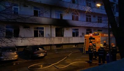 FRISSÍTVE: Tűz ütött ki a Matei Balş intézetben, öt személy meghalt