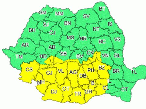 Elsőfokú havazási riasztás 20 megyében és a fővárosban hétfő délutánig