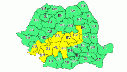 Elsőfokú havazási riasztás 15 megyében szombat reggelig