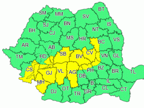 Elsőfokú havazási riasztás 15 megyében szombat reggelig