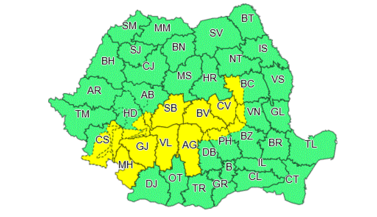 Elsőfokú havazási riasztás 15 megyében szombat reggelig