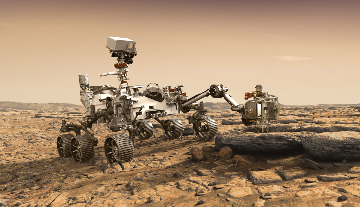 Ezt látja és hallja a Marson a NASA robotja