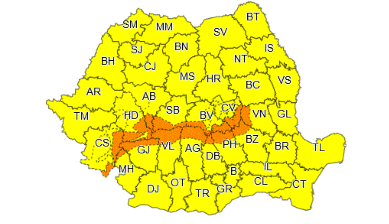 Másodfokú szélriasztás a hegyvidéken, fokozott lehűlés országszerte