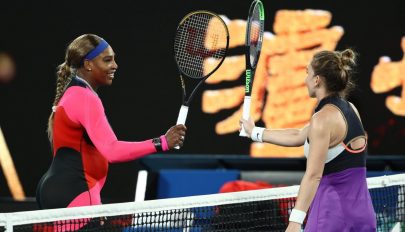 Legyőzte Serena Williams Simona Halepet az Australian Open negyeddöntőjében