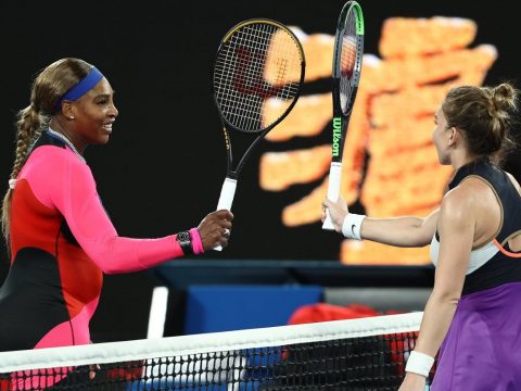 Legyőzte Serena Williams Simona Halepet az Australian Open negyeddöntőjében