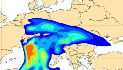 Szaharai eredetű porfelhő éri el Romániát