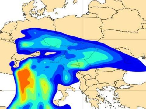 Szaharai eredetű porfelhő éri el Romániát