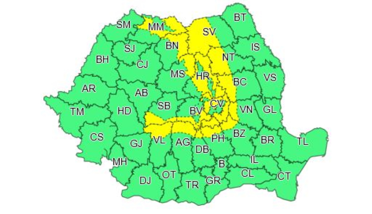 Lehűlésre, havazásra figyelmeztetnek a meteorológusok