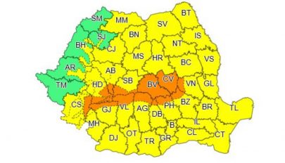 Bőséges csapadékra, hóviharokra, erős szélre figyelmeztetnek a meteorológusok