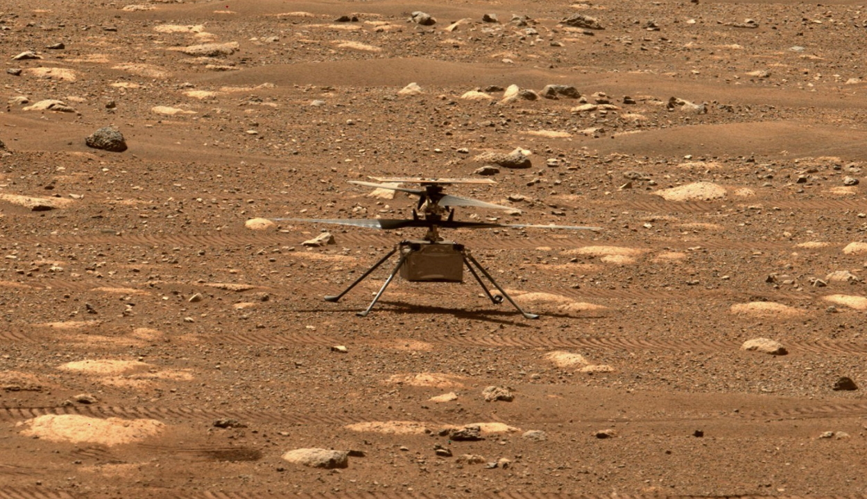 Történelmet írt a NASA: felszállt a Marson egy helikopter