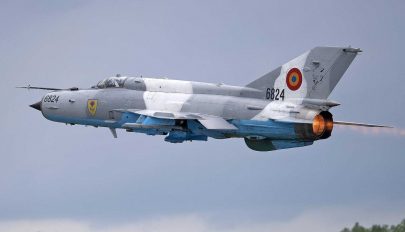 FRISSÍTVE: Lezuhant egy vadászrepülőgép Maros megyében