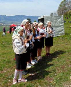 Gyimesbükki csángó magyar zarándokok