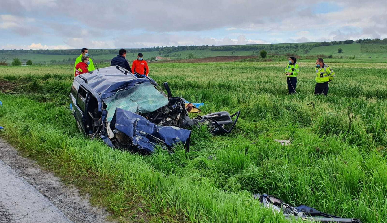Négy baróti férfi halt meg egy Brassó megyében történt balesetben