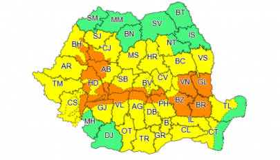 Sárga és narancssárga riasztást adtak ki a rossz idő miatt 34 megyére és a fővárosra