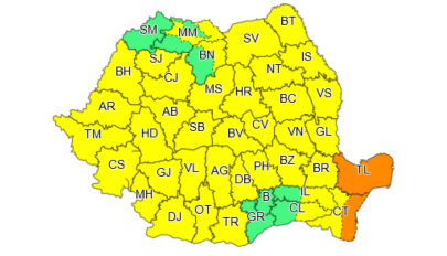 Újabb sárga és narancssárga riasztások a nagy mennyiségű eső és zivatarok miatt