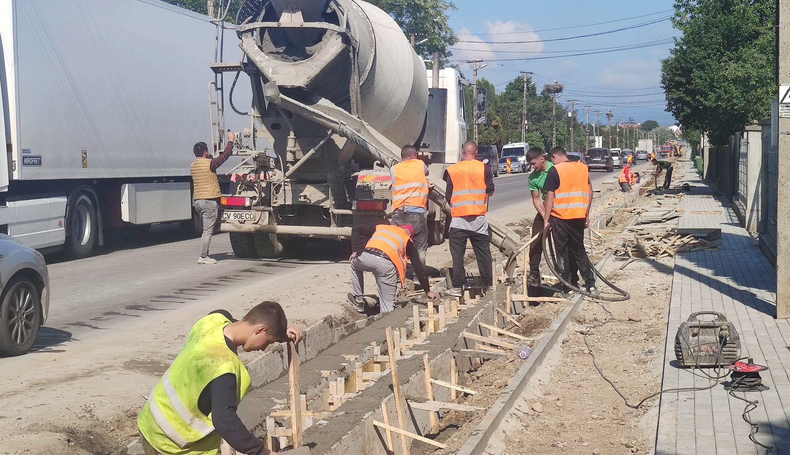 Jól halad a munkálat a Bem utcában