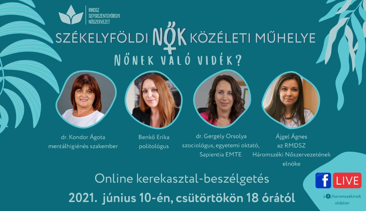 Székelyföldi nők közéleti műhelye – Nőnek való vidék?