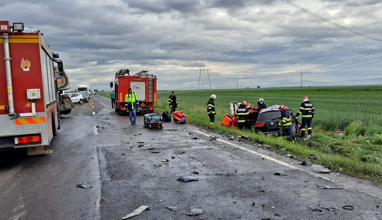 Súlyos baleset történt a rétyi kereszteződés közelében