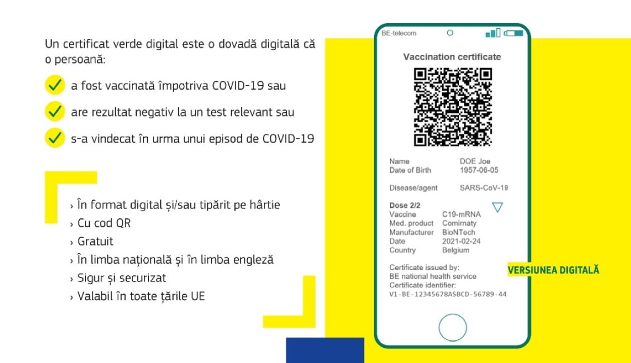 Romániában már több mint egymillió digitális COVID-igazolványt állítottak ki