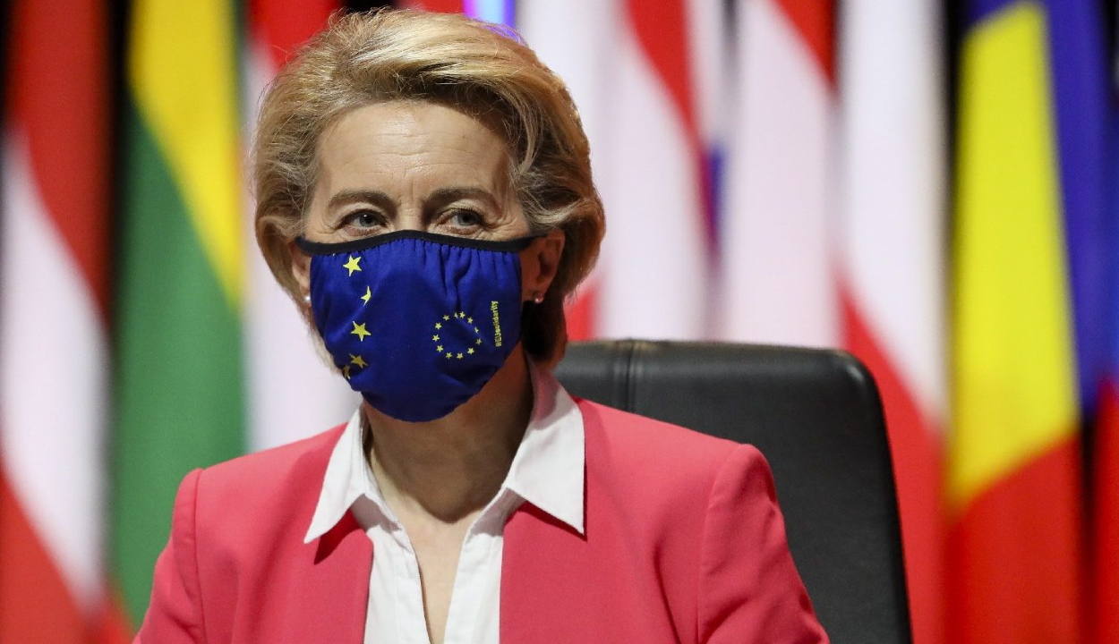 Von der Leyen: az EU-ban a felnőttek 57 százaléka kapott már legalább egy adag oltást