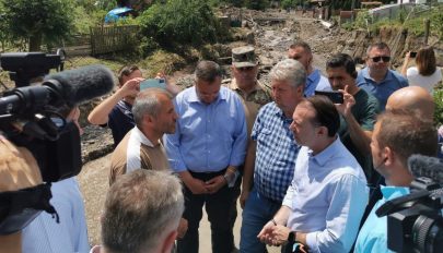 Cîţu: fix összegű támogatásban részesülnek a Fehér megyei árvízkárosultak