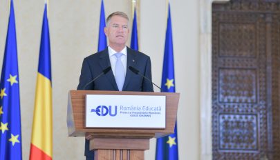Iohannis: történelmi léptékű a Művelt Románia projekt finanszírozási keret