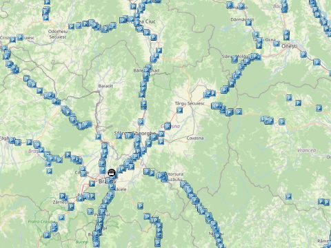 Elérhetővé tette a CNAIR az országúti parkolók és pihenőhelyek online térképét