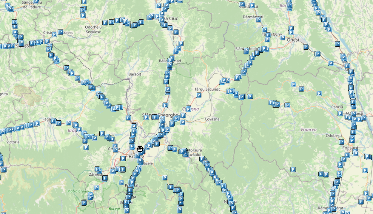Elérhetővé tette a CNAIR az országúti parkolók és pihenőhelyek online térképét