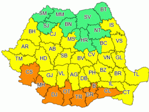 Viharokkal váltakozó kánikula várható vasárnapig az ország nagy részében