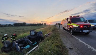 Két személy meghalt, négyen megsérültek egy Brassó megyei balesetben