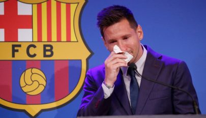 Egymillió dollárt érhetnek Messi könnyei